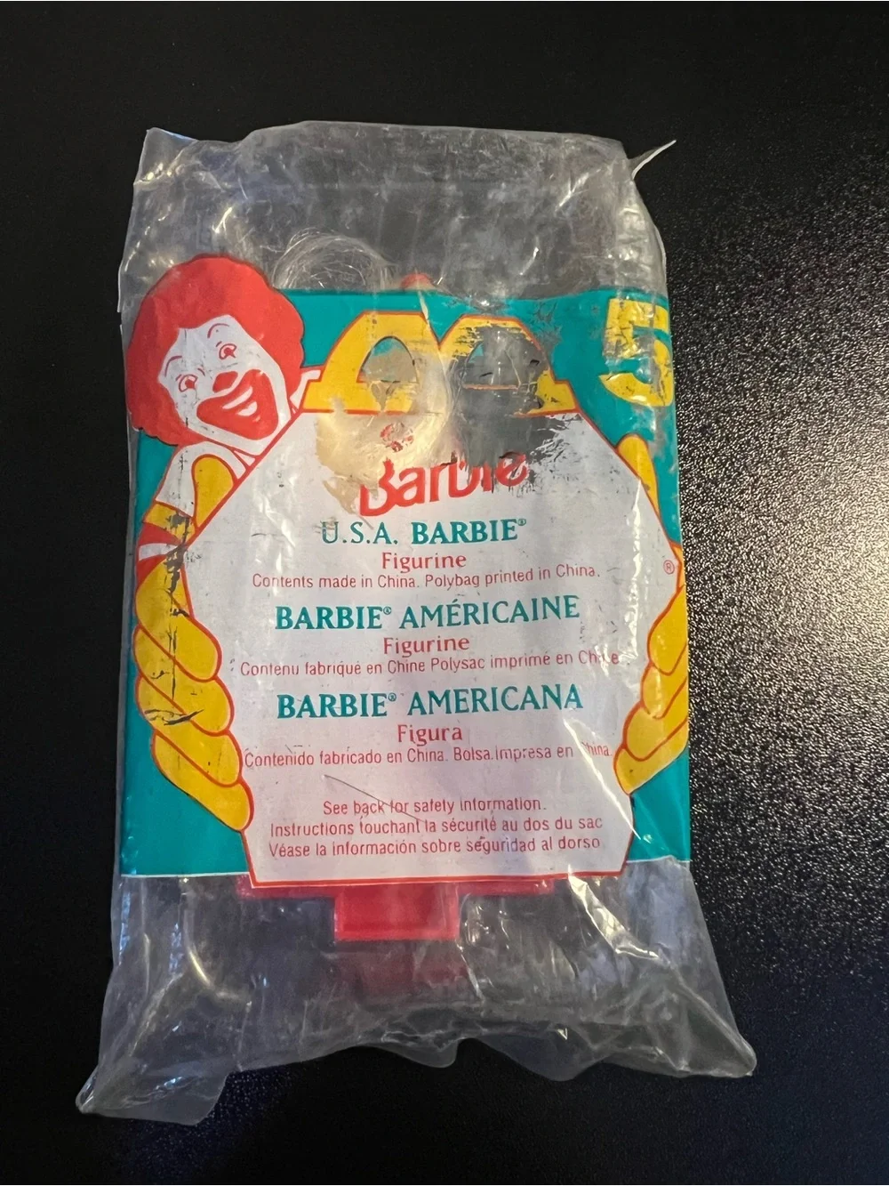 Bring back the 90s nostalgia w this vintage 1995 McDonald's Happy Meal toy!